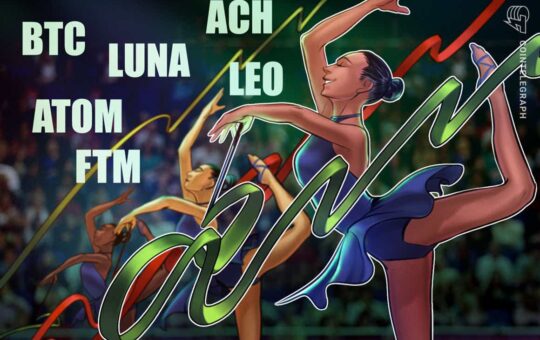 Top 5 cryptocurrencies to watch this week: BTC, LUNA, ATOM, ACH*, FTM