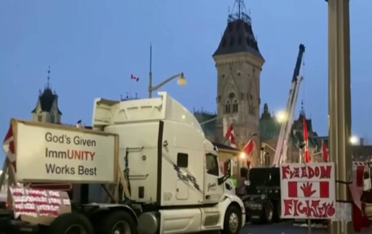 Canadian Trucker Protesters Eye Bitcoin Amid Court-Ordered Fund Freeze