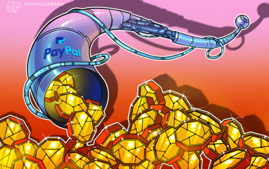 PayPal enables transfer of digital currencies to external wallets