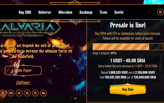 Gaming Crypto Calvaria Has Raised $1.6 Million in Presale – Time to Buy?
