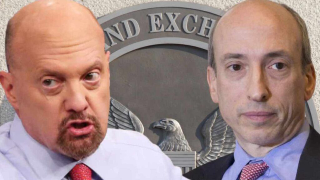 Jim Cramer Thanks SEC Chairman for Standing up to 'Crypto Bullies'