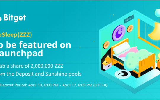 Bitget Features GoSleep (ZZZ) on Launchpad and Introduces Sunshine Pool – Press release Bitcoin News