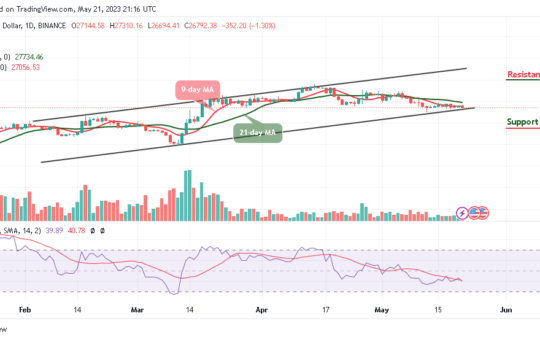 Bitcoin Price Prediction for Today, May 21: BTC/USD Fails at Critical Resistance, $26k Retest Incoming?