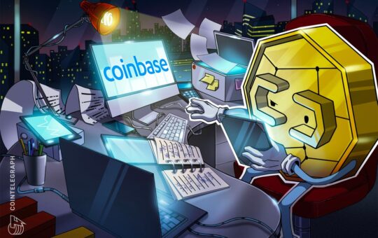 ARK offloads $5.2M in Coinbase stock amid 18-month high