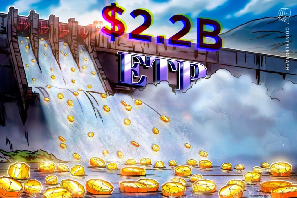 Bitcoin Drives Crypto ETP Inflows Above $2 Billion: CoinShares