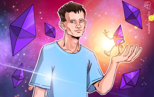 Vitalik Buterin Cuts ETH Holdings by 17K after $45M Privacy Pledge