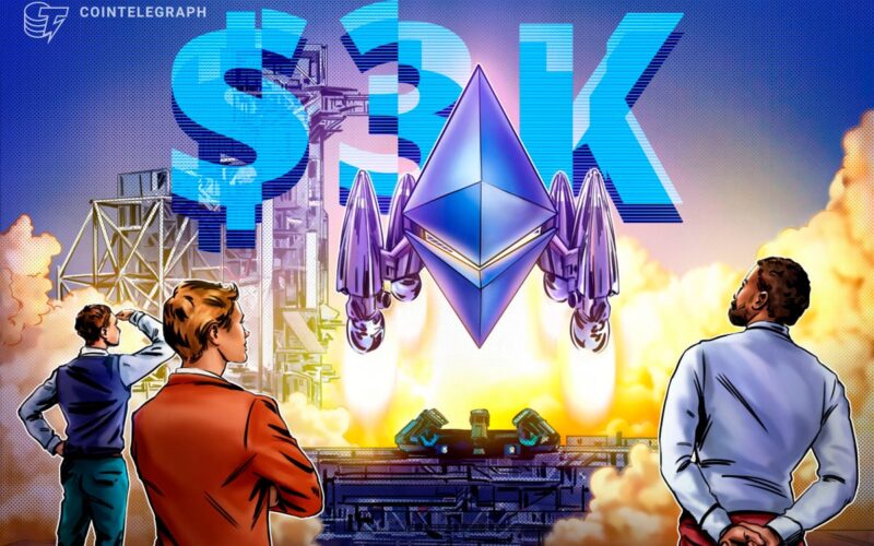 Ether Profitability Metric Flips Bullish as ETH Price Targets $3K